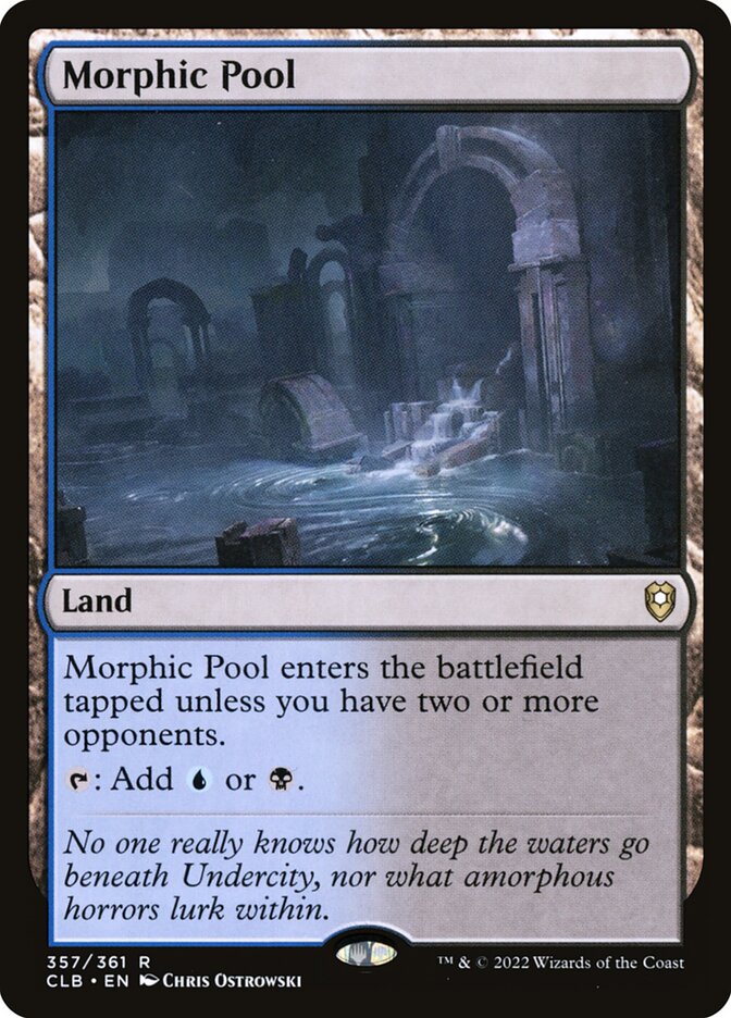 Morphic Pool (Commander Legends: Battle for Baldur's Gate) 