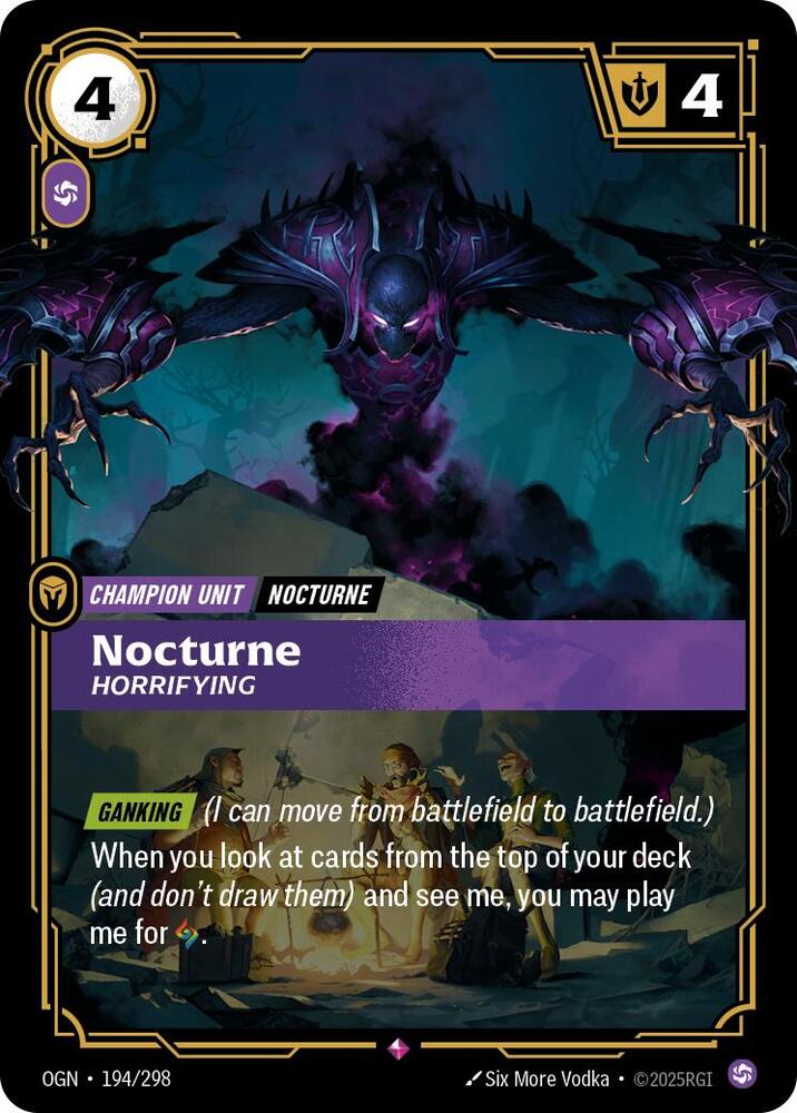 Nocturne Horrifying (Origins)  - Foil