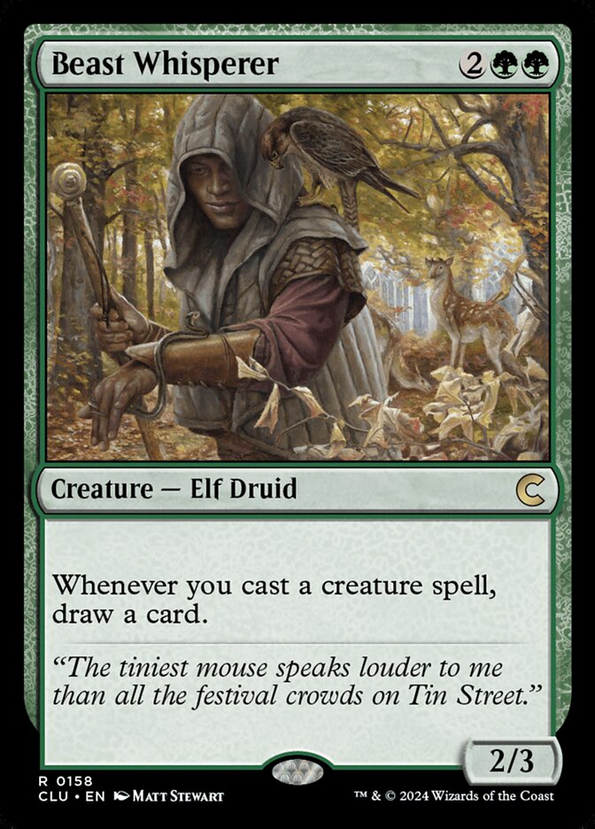 Beast Whisperer (Ravnica: Clue Edition) 