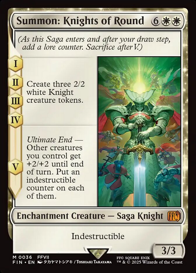 Summon: Knights of Round (FINAL FANTASY) 