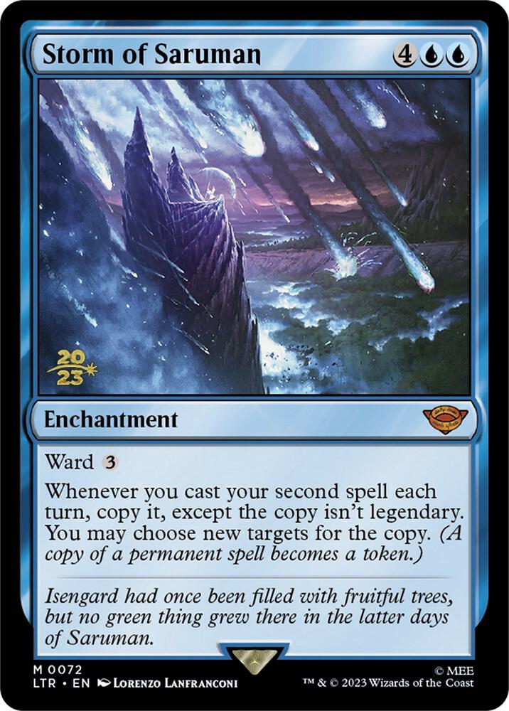 Storm of Saruman 72s/86 (Prerelease Cards)  - Foil