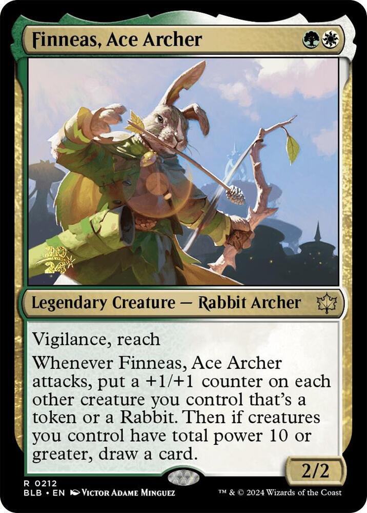 Finneas Ace Archer 212s/160 (Prerelease Cards)  - Foil