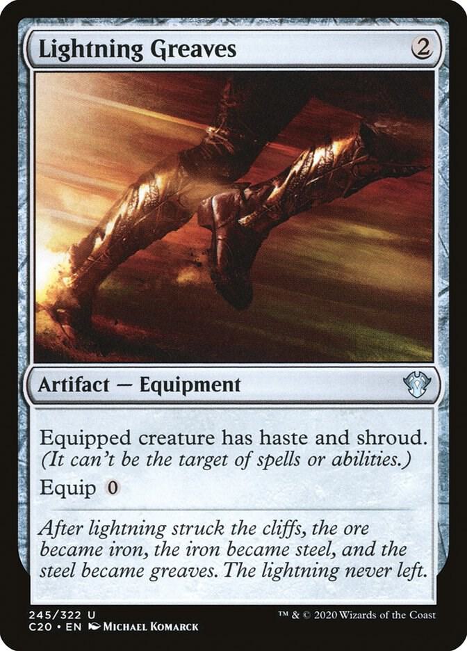 Lightning Greaves (Commander 2020) 