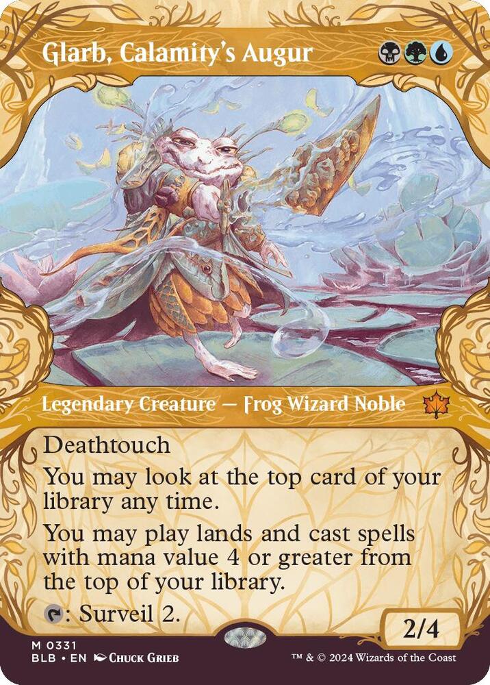 Glarb Calamitys Augur Showcase (Bloomburrow)  - undefined