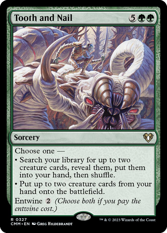 Tooth and Nail (Commander Masters) 