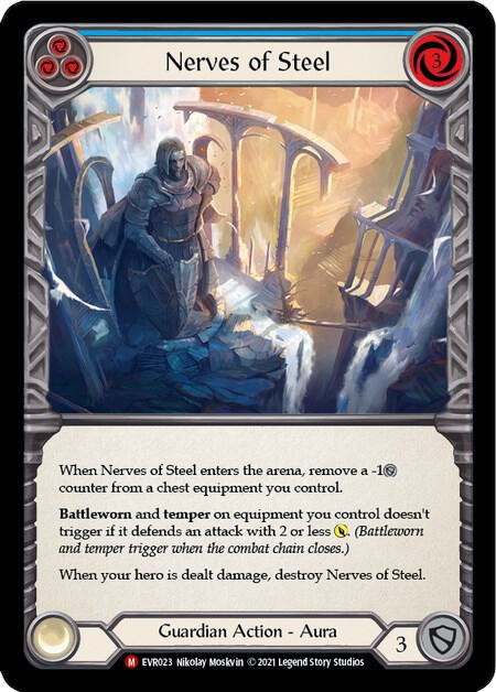 Nerves of Steel (Everfest)  - 1st Edition Rainbow Foil