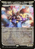Light Paws Emperors Voice Showcase 367 (Kamigawa: Neon Dynasty)  - Showcase Foil