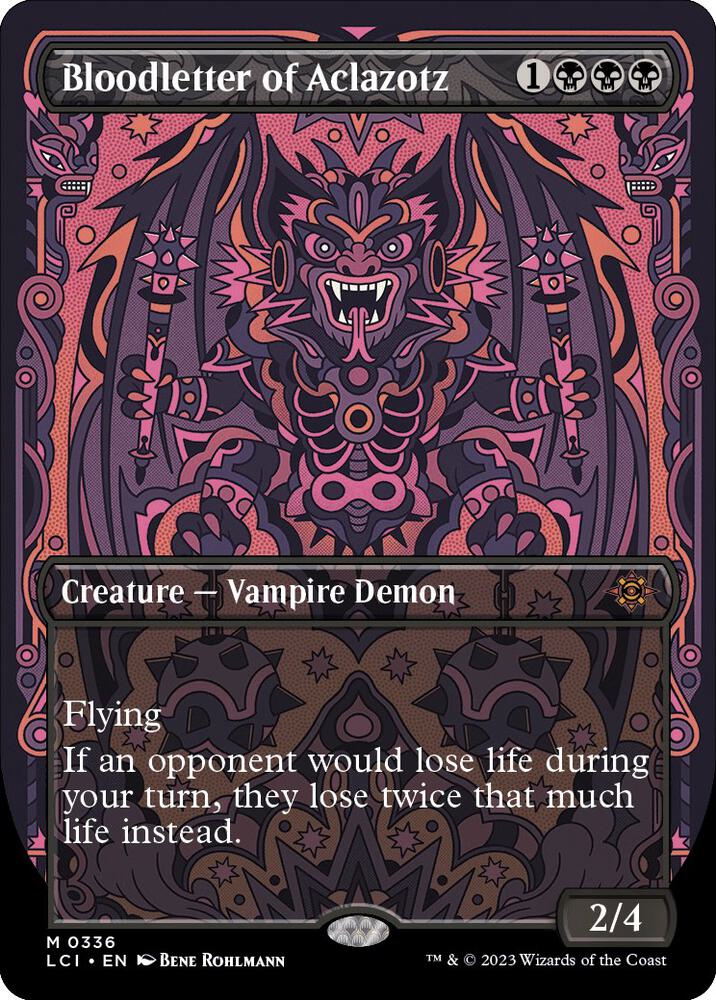 Bloodletter of Aclazotz Borderless (The Lost Caverns of Ixalan)  - undefined