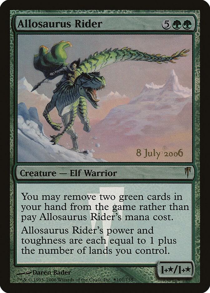 Allosaurus Rider (Prerelease Cards)  - undefined