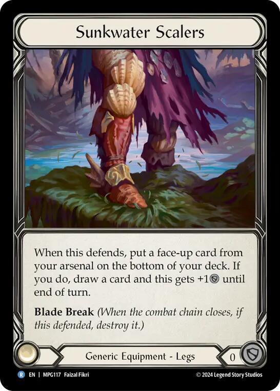 Sunkwater Scalers (Mastery Pack Guardian)  - Cold Foil