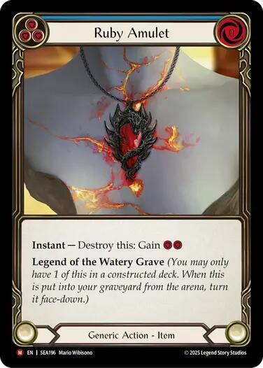 Ruby Amulet (High Seas) 