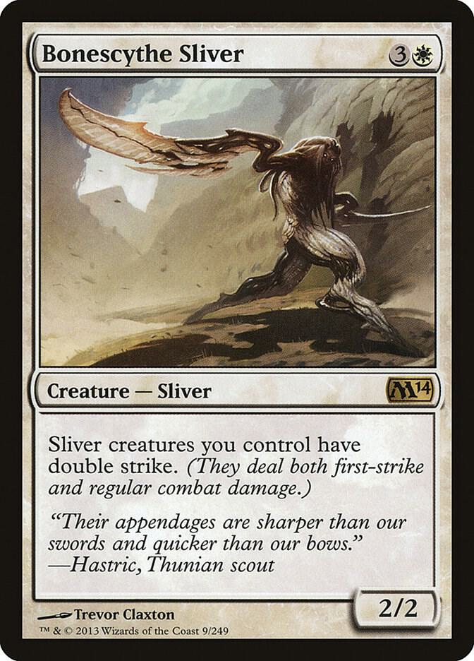 Bonescythe Sliver (Magic 2014 (M14))  - undefined