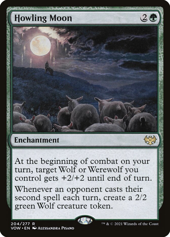 Howling Moon (Innistrad: Crimson Vow) 
