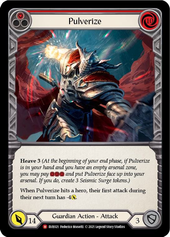 Pulverize (Everfest)  - 1st Edition Normal