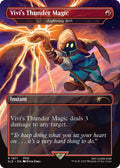 Vivi's Thunder Magic // Lightning Bolt 1871/1 (Secret Lair Drop Series)  - Borderless
