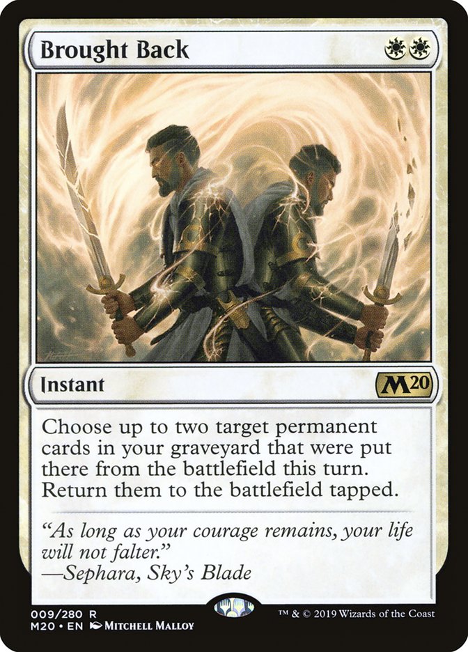 Brought Back (Core Set 2020) 