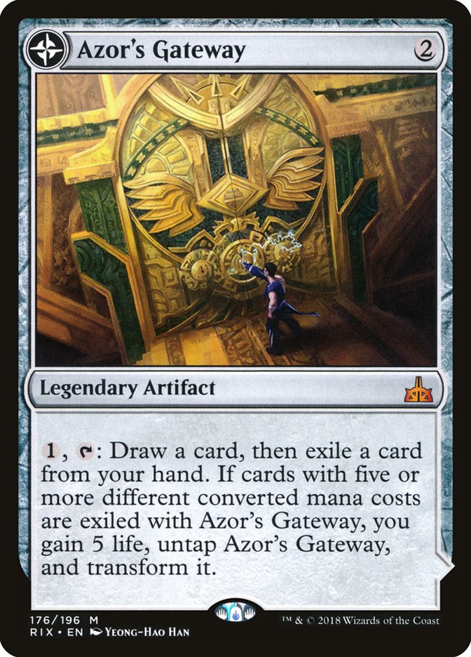 Azor's Gateway // Sanctum of the Sun (Rivals of Ixalan) 