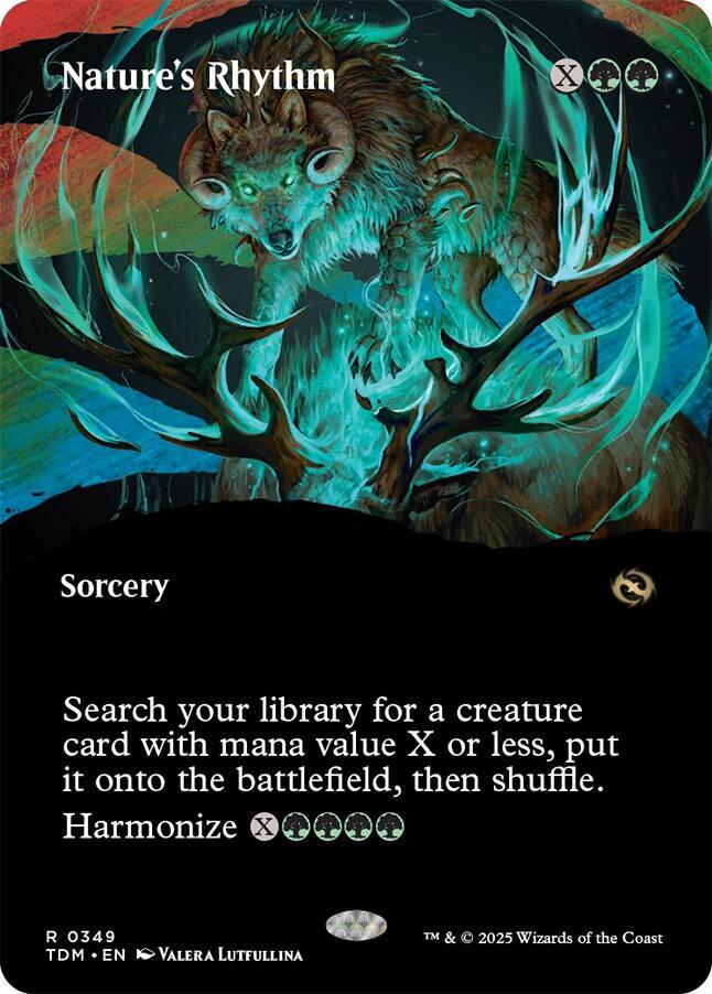 Natures Rhythm Borderless (Tarkir: Dragonstorm)  - undefined