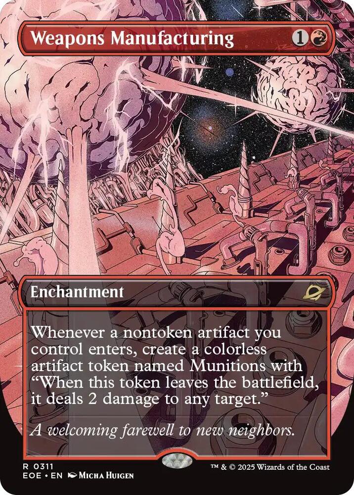 Weapons Manufacturing Borderless (Edge of Eternities) 