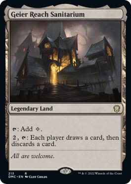 Geier Reach Sanitarium 213/50 (Commander: Dominaria United) 