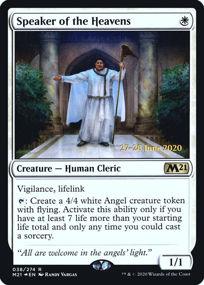 Speaker of the Heavens 38 (Prerelease Cards)  - Foil