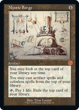 Mystic Forge Schematic (The Brothers' War: Retro Frame Artifacts) 