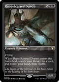 Rune Scarred Demon Foil Etched (Commander Masters)  - undefined