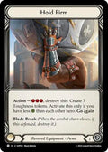 Hold Firm (Super Slam)  - Cold Foil