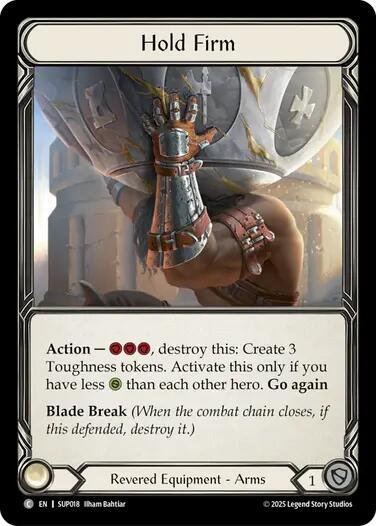 Hold Firm (Super Slam)  - Cold Foil