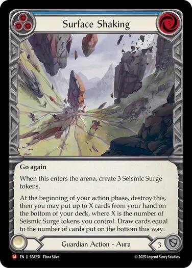 Surface Shaking (High Seas)  - Rainbow Foil