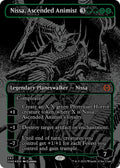 Nissa Ascended Animist Oil Slick Raised Foil (Phyrexia: All Will Be One)  - undefined