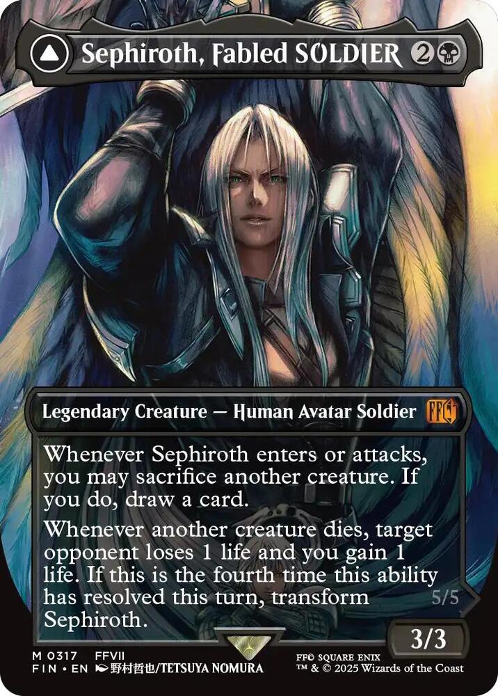 Sephiroth Fabled SOLDIER Borderless 0317 (FINAL FANTASY) 