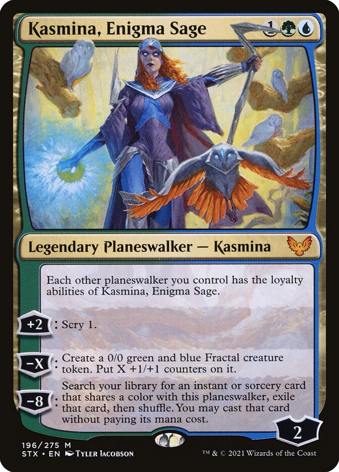 Kasmina, Enigma Sage (Strixhaven: School of Mages) 