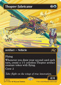 Thopter Fabricator Borderless First Place Foil (Aetherdrift)  - undefined