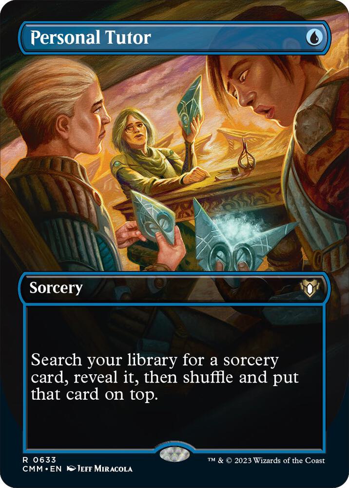 Personal Tutor 633/451 (Commander Masters)  - Borderless