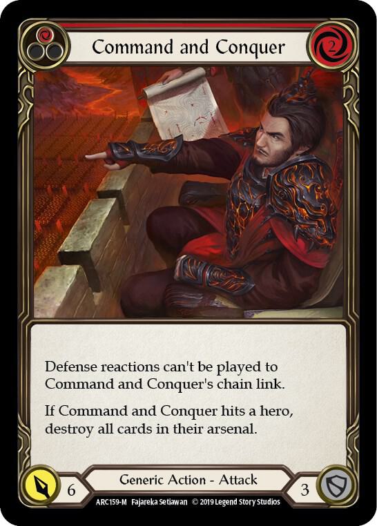 Command and Conquer ARC159 (Arcane Rising)  - 1st Edition Normal