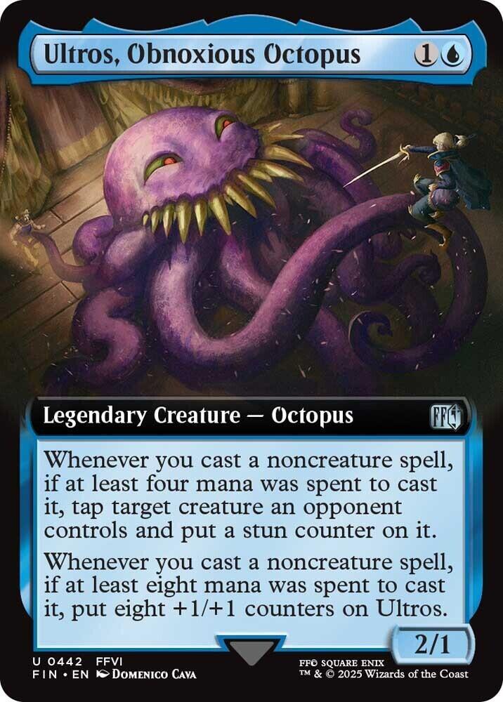 Ultros Obnoxious Octopus Extended Art (FINAL FANTASY) 