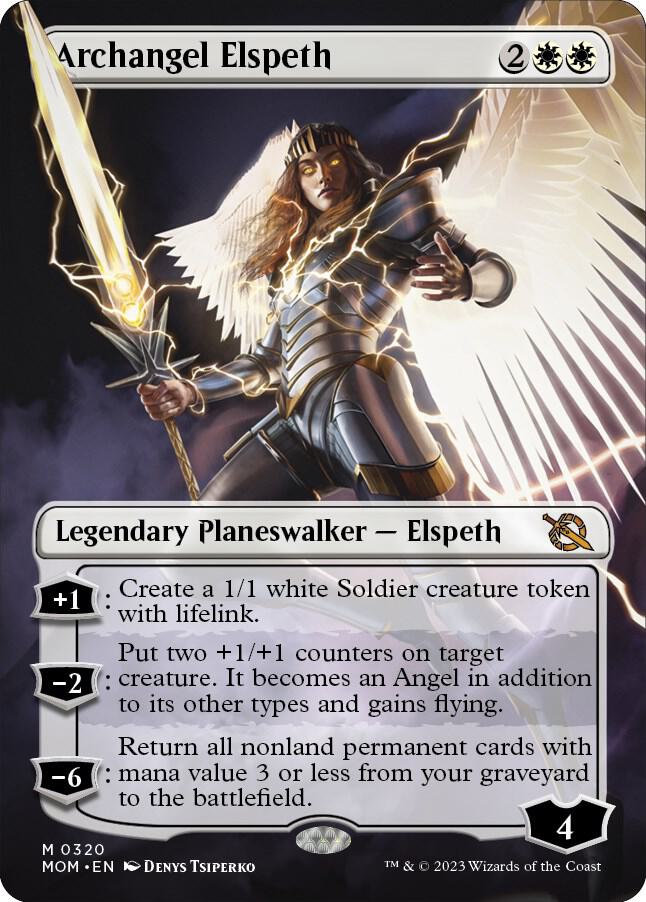 Archangel Elspeth Borderless (March of the Machine) 