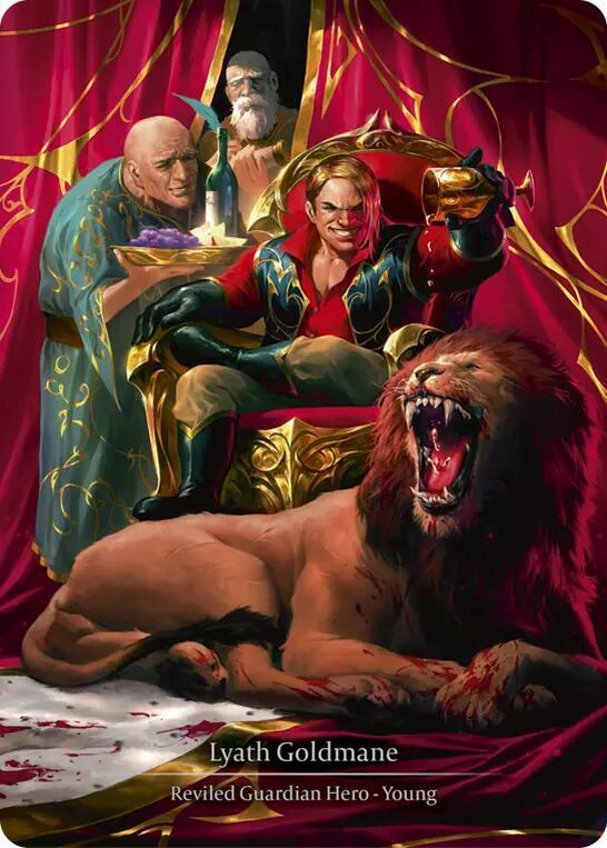 Lyath Goldmane Marvel (Super Slam)  - Cold Foil