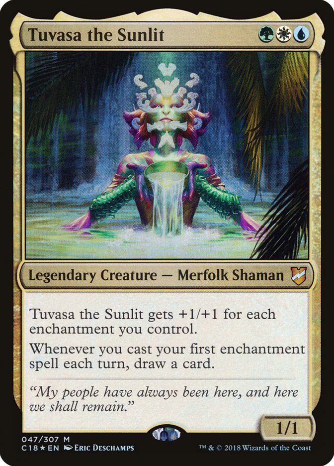 Tuvasa the Sunlit (Commander 2018)  - undefined
