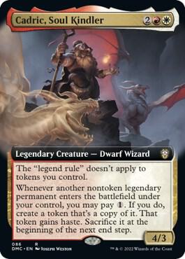 Cadric Soul Kindler Extended Art 86/50 (Commander: Dominaria United) 