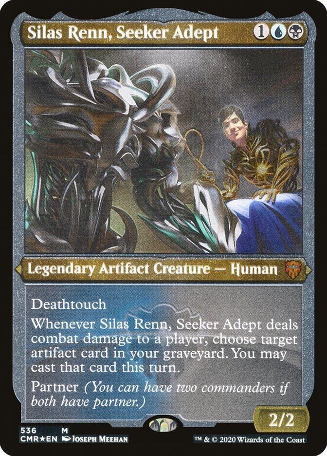 Silas Renn Seeker Adept Foil Etched (Commander Legends)  - undefined