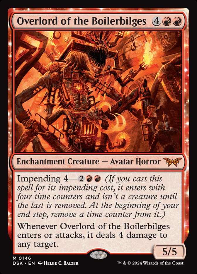 Overlord of the Boilerbilges (Duskmourn: House of Horror) 