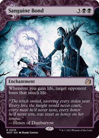 Sanguine Bond 35 (Wilds of Eldraine: Enchanting Tales)  - Showcase