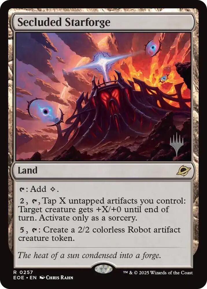 Secluded Starforge (Promo Pack: Edge of Eternities) 