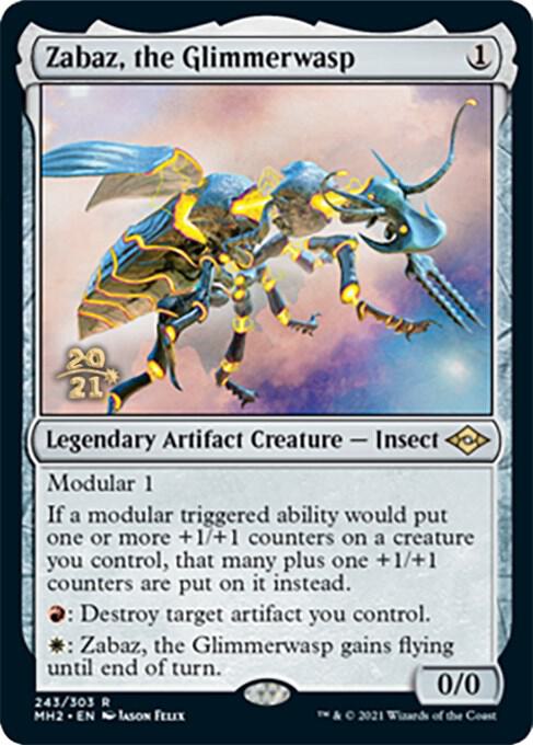 Zabaz the Glimmerwasp (Prerelease Cards)  - undefined
