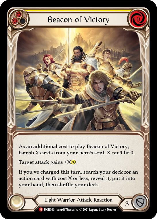 Beacon of Victory (Monarch)  - Unlimited Edition Rainbow Foil