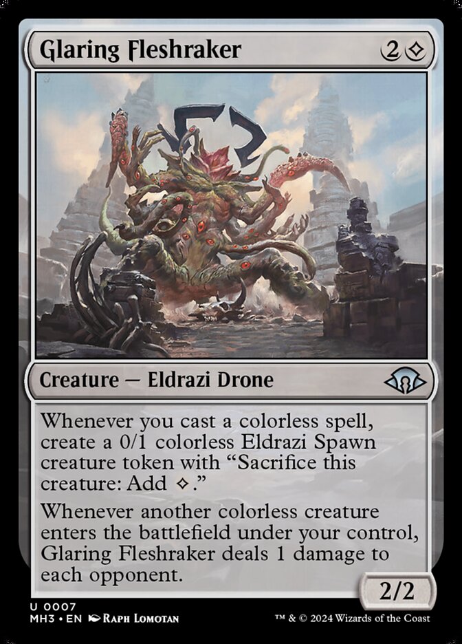 Glaring Fleshraker (Modern Horizons 3)  - undefined