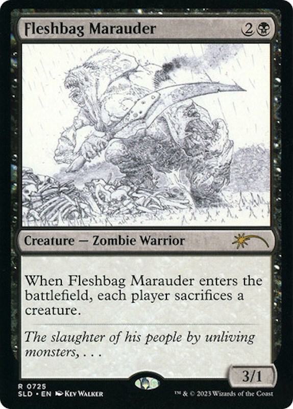 Fleshbag Marauder 725 (Secret Lair Drop Series)  - Foil
