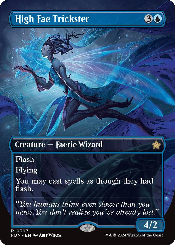 High Fae Trickster Borderless (Foundations) 